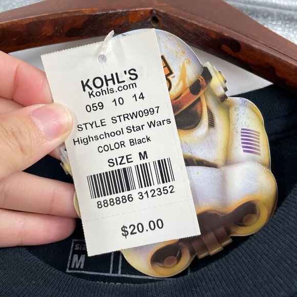 NWT Fifth Sun Star Wars Black Superlatives Most Likely T-Shirt Mens Size Medium - Picture 4 of 7